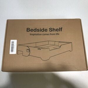 Bedside Shelf for Bed Foldable Bunk Bed Shelf Clip-On Nightstand Tray Dorm Bunk